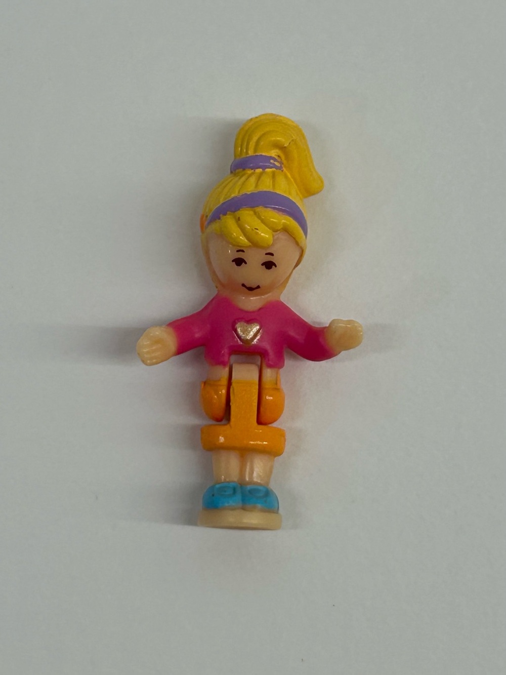 Vintage 90s Bluebird Polly Pocket Fun Fair Replacement Silly Spinner Figure (pp)